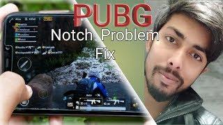 Fix Notch in PUBG MOBILE | Best Settings for Any Device Display