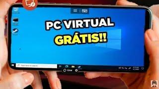 Como criar um pc virtual de graça pelo android, 16 gb d' ram 128 gb! my ttk;@pumaxs7