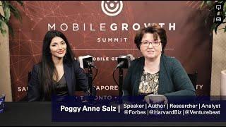 Interviewing with Peggy Anne Salz, mobile marketing maven! #MobileGrowthSummit