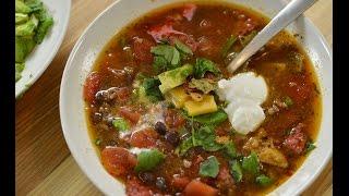 Easy Taco Soup Recipe (It's delicious!)