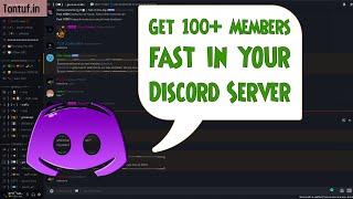 [2021] How to get 100+ members fast in your Discord Server | New Trick | for Mobile & PC | AKM