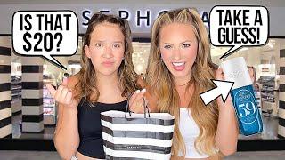 GUESS THE PRICE & I’LL BUY IT SEPHORA SHOPPING CHALLENGE! 