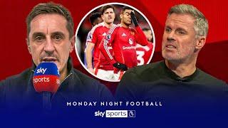 "It was a grim night" | Gary Neville's honest opinion on Manchester United loss against Newcastle