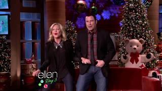 John Travolta & Olivia Newton John   Ellen   You're The One That I Want 05 12 12