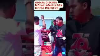 Gegara Disawer, Biduan Cantik Ngamuk dan Lempar Microfon