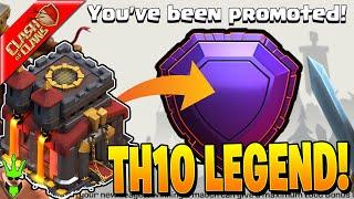 GETTING TO LEGENDS LEAGUE AS A TH10!