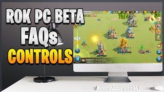 Rok PC Version Beta Verification Fix *FAQs* Controls (bluestacks) | Rise of Kingdoms