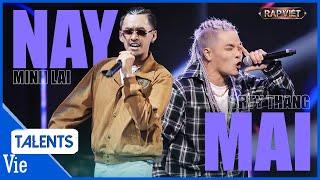 Minh Lai đi flow "quái vật" kết hợp cùng Shorty Thang tạo hit Nay Mai | Rap Việt Live Stage