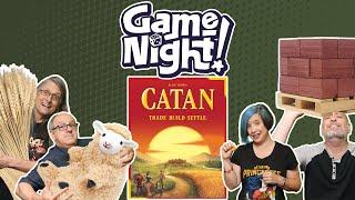 Catan - GameNight! Se10 Ep6 - How to Play and Playthrough