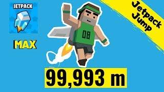 Jetpack Jump World Record 99 993 m - The BEST