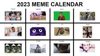 The Most Popular Memes of 2023 (Full Video)