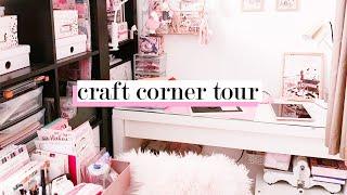 Craft Corner / Room Tour March 2020