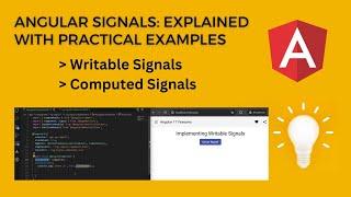 Angular Signals: Explained with Practical Examples | signal in angular 17 #frontendInsights #angular