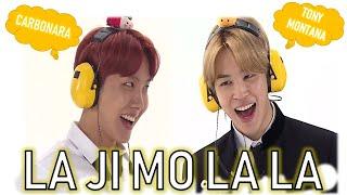 CARBONARA ? TONY MONTANA ? LAJIMOLALA ? Full Video - BTS Jimin Funny Moment (RUN BTS) 