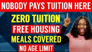 Move Here For Free | University With No Tuition Fees | Study Abroad Free | Free Education In Europe