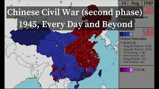 Chinese Civil War second phase,(1945, Every Day and Beyond)/國共內戰，動圖製作