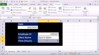 Excel Magic Trick 923: Recorded Macro Basics: Click Button To Move Data To Table On Another Sheet