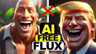 Free Flux AI Image Generator | Create 3D Cartoon, Anime, and Realistic Images | Text-to-Image AI