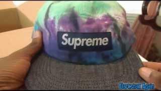 SUPREME Tie Dye Unboxing (Tie Dye Camp 5 Panel)