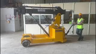 JOIST Mobile Floor Crane - Material Handling Equipment Manufacturer in India