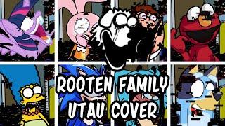 Rooten Family but Every Turn a Different Character Sings it (FNF Rooten Family) - [UTAU Cover]