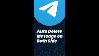 Telegram Message Auto Delete #telegram #message #delete #auto