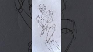 Sketching pose from Imagination Structure only