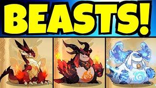 BEASTS FIRST LOOK & SUMMONS!!! [AFK ARENA]