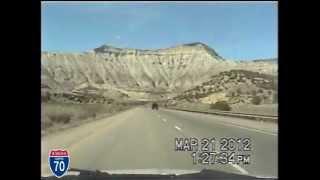 Las Vegas NV to Denver CO Time Lapse Drive.SPEEDTACULER