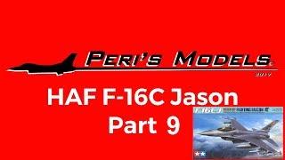 Step by step HAF F-16 Jason Part 9 (pre-shading)