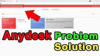 could not connect to the anydesk network (anynet_19) || Anydesk Error