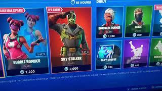 Fortnite skin not showing up in locker/How to get it working!
