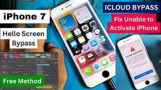 iPhone 7 Hello Screen Bypass | Fix Unable to Activate iPhone iOS 15 8 2 By Unlock Tool