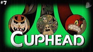 РЮМОР ХАНИБОТТОМС, ПРОЧНЫЙ ХРЕБЕТ, КАПИТАН СОЛЯНАЯ БОРОДА (Cuphead боссы, прохождение на русском #7)