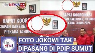 Soal Pencopotan Foto Jokowi, Begini Penjelasan PDIP Sumut