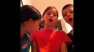 The Children singing