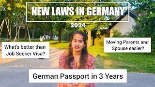Move easily and Get Work Permit in Germany! | New Laws in Germany 2024