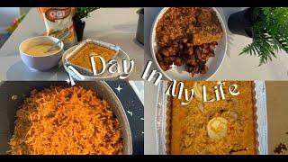 A day in my life cooking vlog cooking moi-moi and Smokey Jollof . #cooking #vlog #agt #adayinmylife