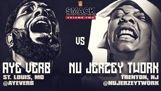 AYE VERB VS NU JERZEY TWORK SMACK/ URL RAP BATTLE | URLTV