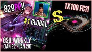 Rafis 829PP RECORD & #1 Global!, Big Black 1x100 FC!, WWW going INSANE! & more! - osu! Weekly #35