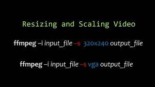 FFmpeg scaling and resizing image and video - 5