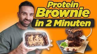 2 Min. PROTEIN BROWNIE | Fitness Goeerki