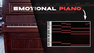 How to Make Sad Piano Type Beat From Scratch | FL Studio 21 tutorial