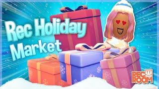 Last Call at a Revamped Winter Wonderland - Rec Room's Holiday Market Finale!