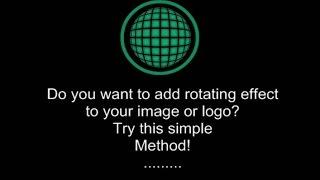 Rotate logo in Photoshop cs6 within a few minutes.