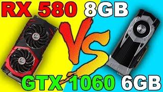 RX 580  VS GTX 1060 | DX12  AND  DX11 | Comparison