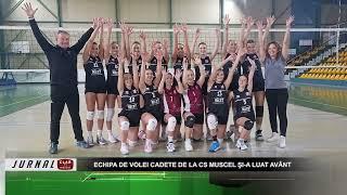 Echipa de volei cadete de la CS Muscel şi-a luat avânt ( 13 11 2024 )