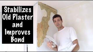 Bonding Quickset Drywall Mud to Old Plaster!