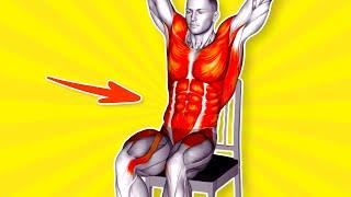  Do This CHAIR Workout To Get Rid of BELLY FAT 4 Weeks