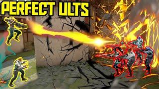 THE POWER OF PERFECT ULTIMATES #10 - 200 IQ Tricks & Combos - VALORANT